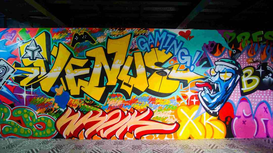 Graffiti ngày càng trở nên phổ biến hơn