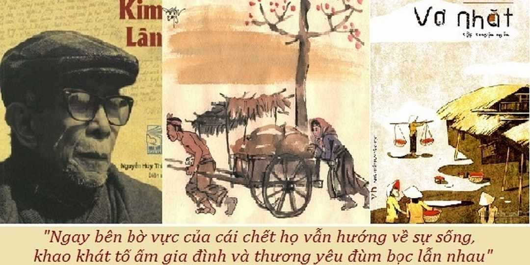 Vợ nhặt - Kim Lân cũng đã thể hiện rõ thời đại nạn đói 1945